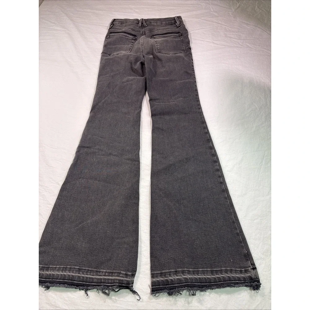 Good American Jeans Womens 8/29  90s Baggy  BUTTON FLY Relaxed Straight Denim